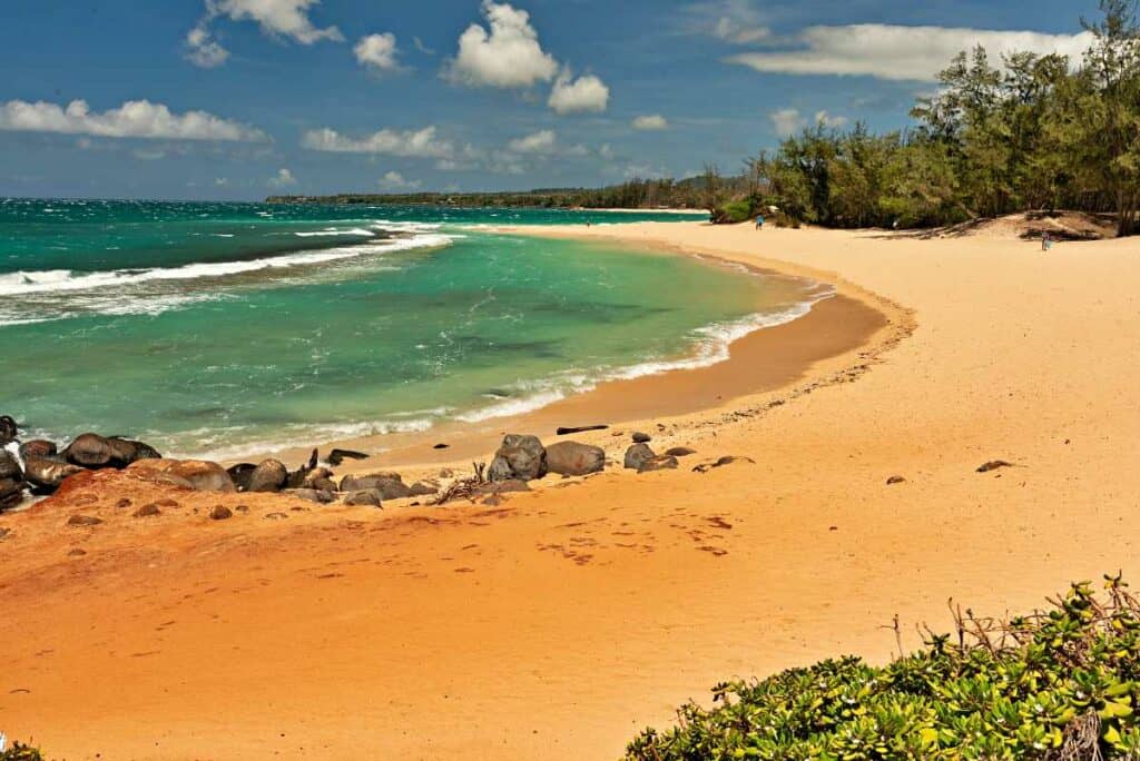 Baby Beach, near Lahaina, Maui, Hawaii, a perfect snorkeling destination for families with small kids