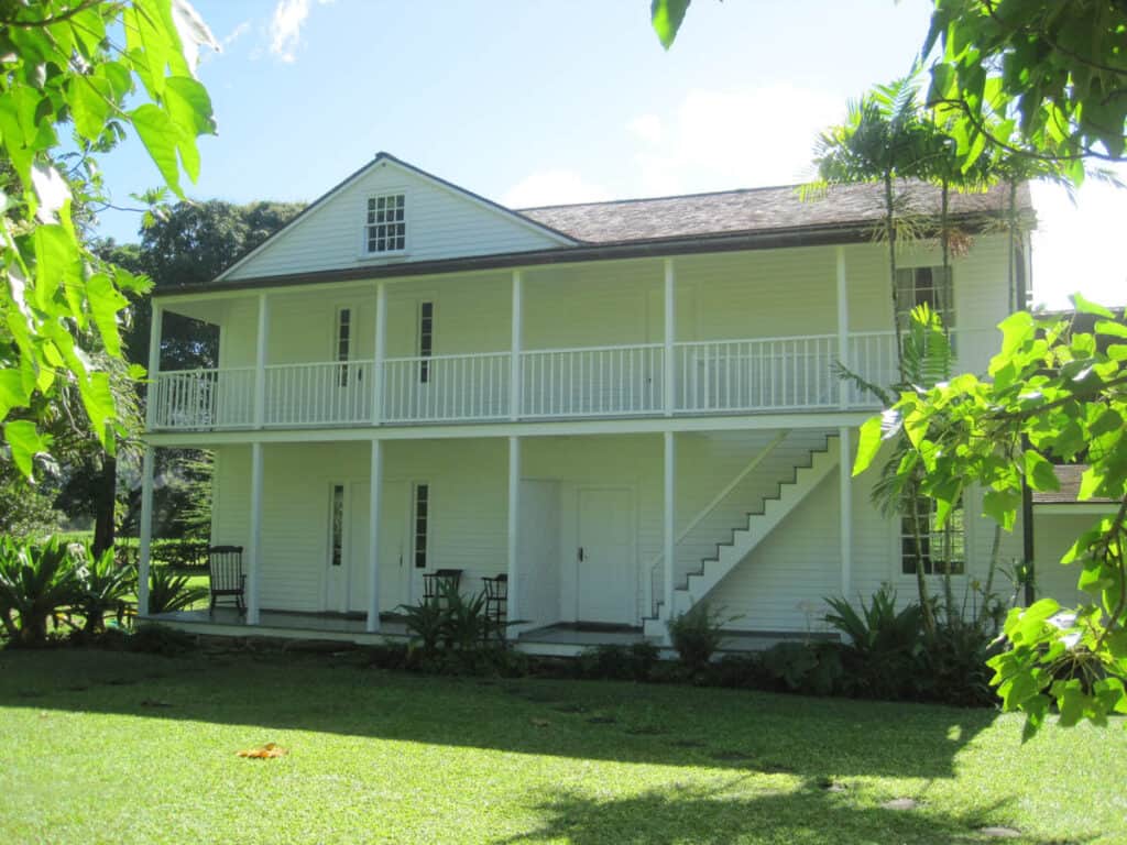 The Waioli Mission House in Hanalei, Kauai