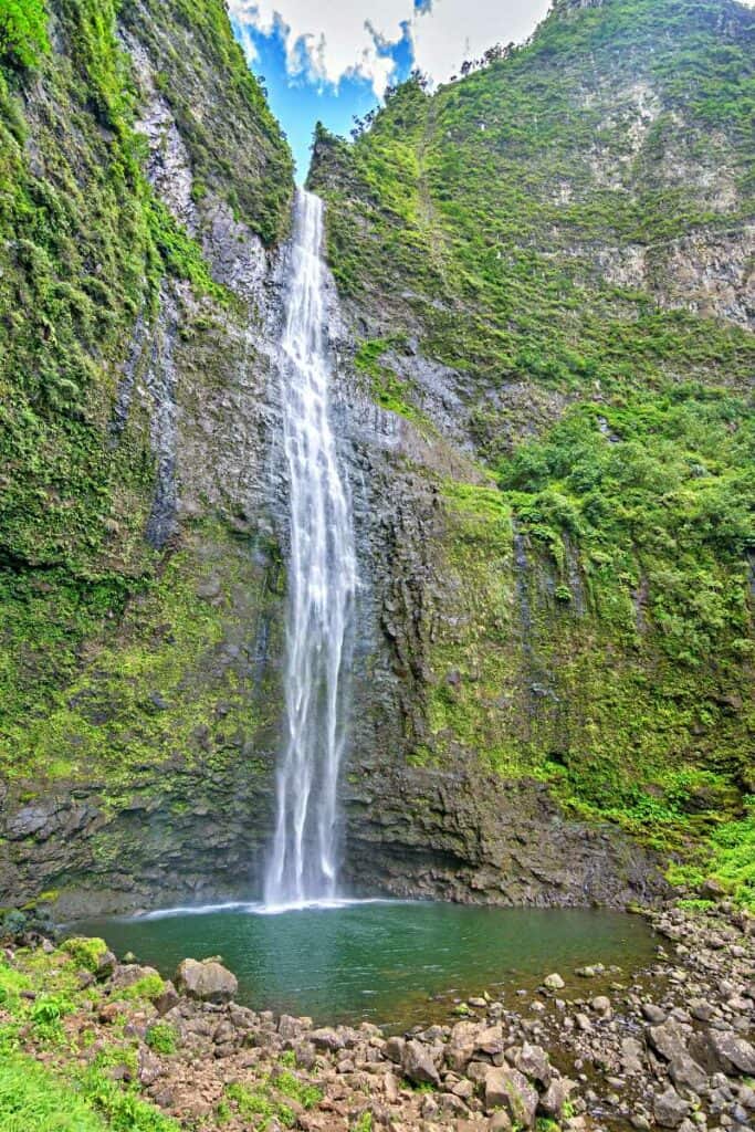 Hanakapiai Falls in Kauai HI