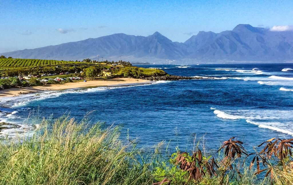 Hookipa Beach Lookout in Maui, Hawaii