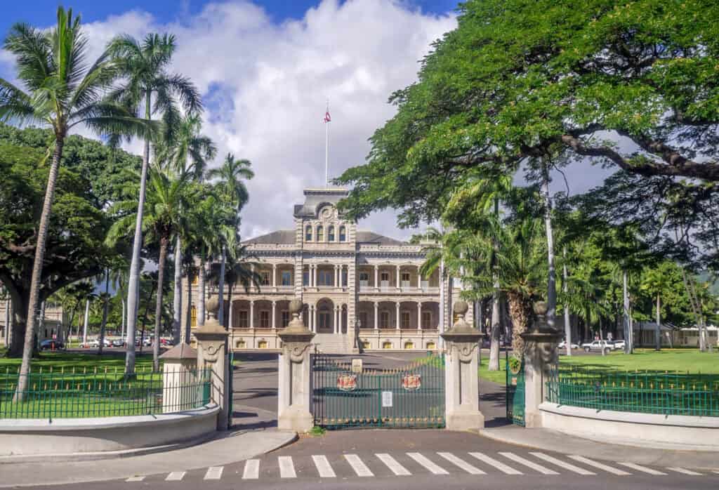 Iolani Palace, Honolulu, Oahu