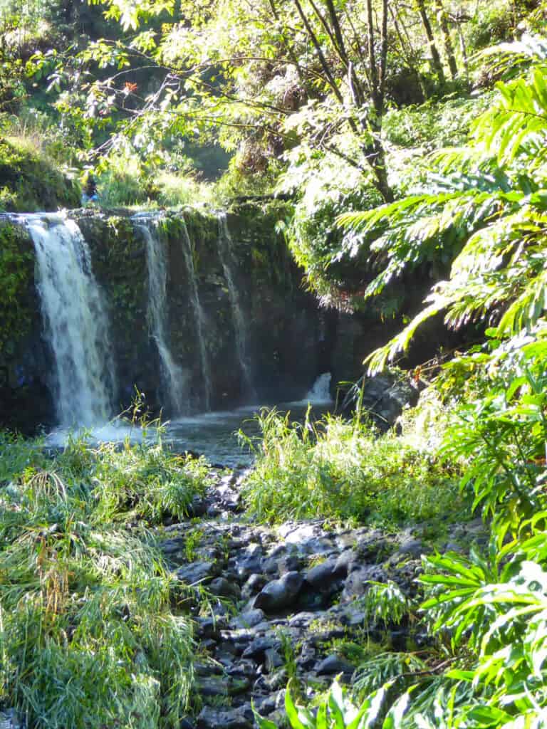 Waterfall at Puaa Kaa State Wayside Park in Maui