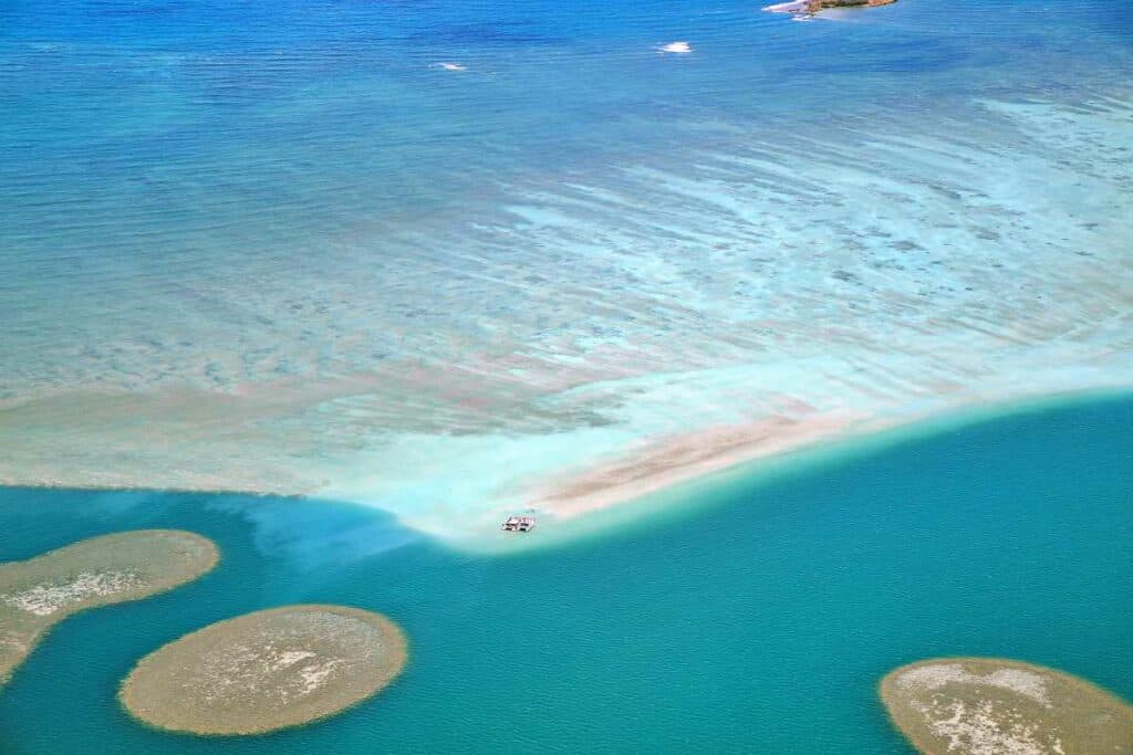 Kaneohe sandbar in Kaneohe Bay, Oahu