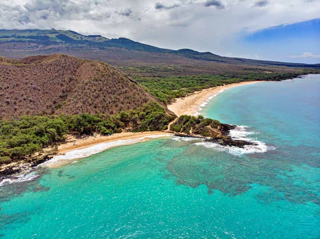 Little and Big beach of Makena state park
