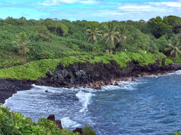 Magical Honokalani Black Sand Beach in Maui: The Complete 2023 Guide!