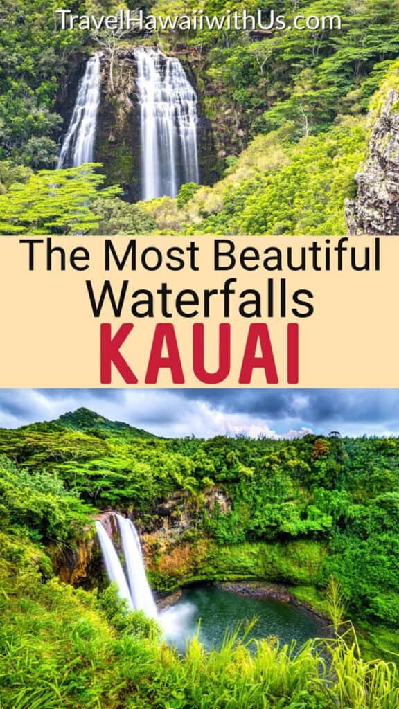 Discover the best waterfalls in Kauai, from the twin cascades of Wailua Falls to the 800-foot Waipo'o Falls! Plus, how to visit each waterfall!