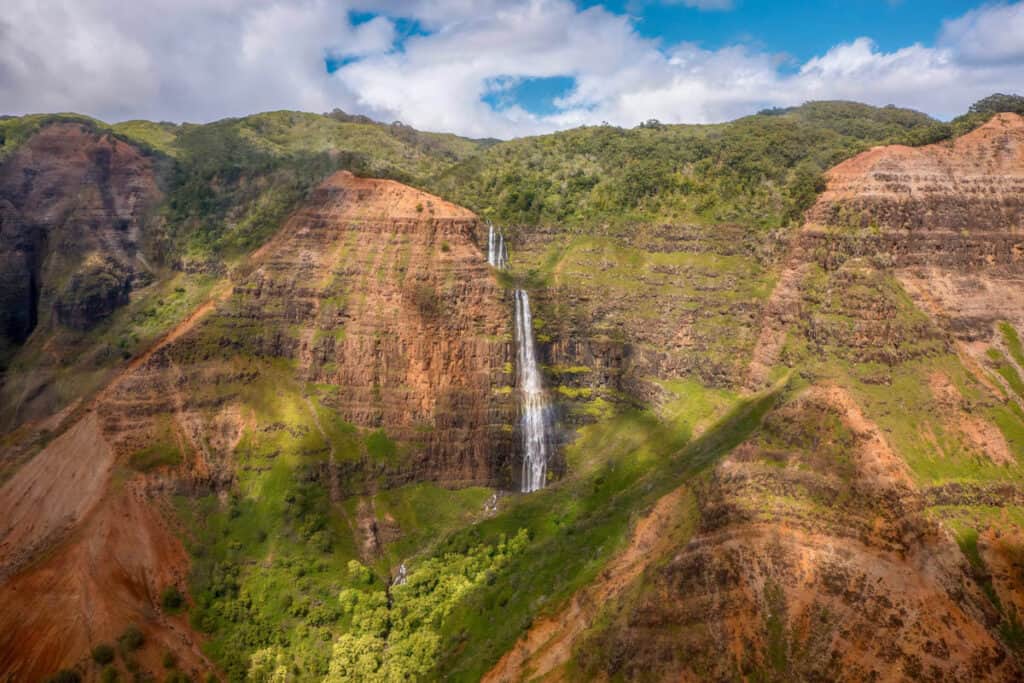 Wapo'o Falls, Waimea Canyon, Kauai, Hawaii