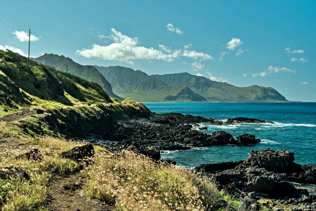 Kaena Point Trail, one of the best easy Oahu hikes on the northwestern tip of the island