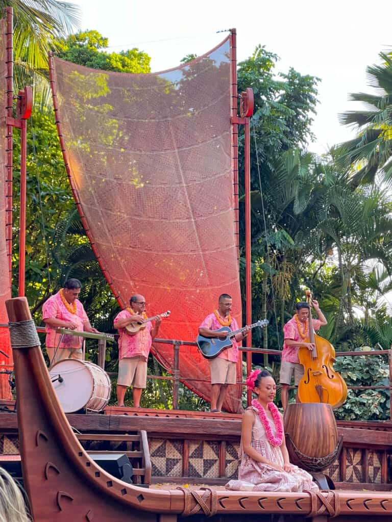 Disney Luau Performance in Oahu, Hawaii