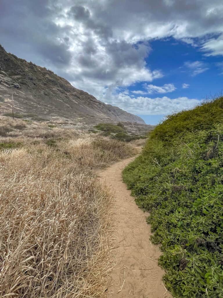 Kaena Point Trail on the north shore of Oahu