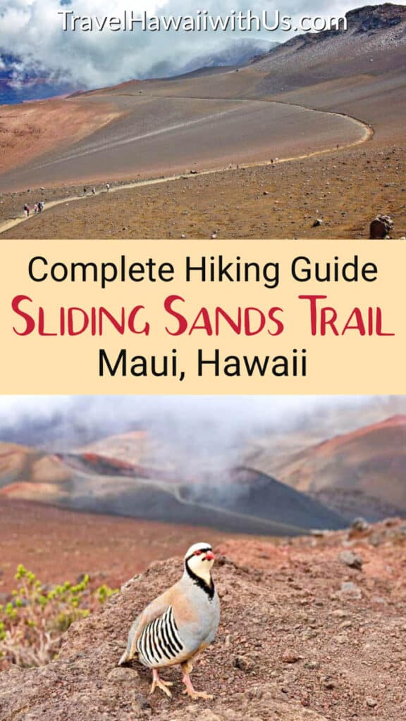 Get the ultimate guide to hiking the epic Sliding Sands Trail in the Summit District of Haleakala National Park in Maui, Hawaii! When to hike, what you can expect, plus tips!