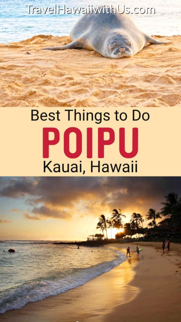 Discover the best things to do in Poipu and the south shore of Kauai, Hawaii, from Poipu Beach to the Spouting Horn Blowhole and more!