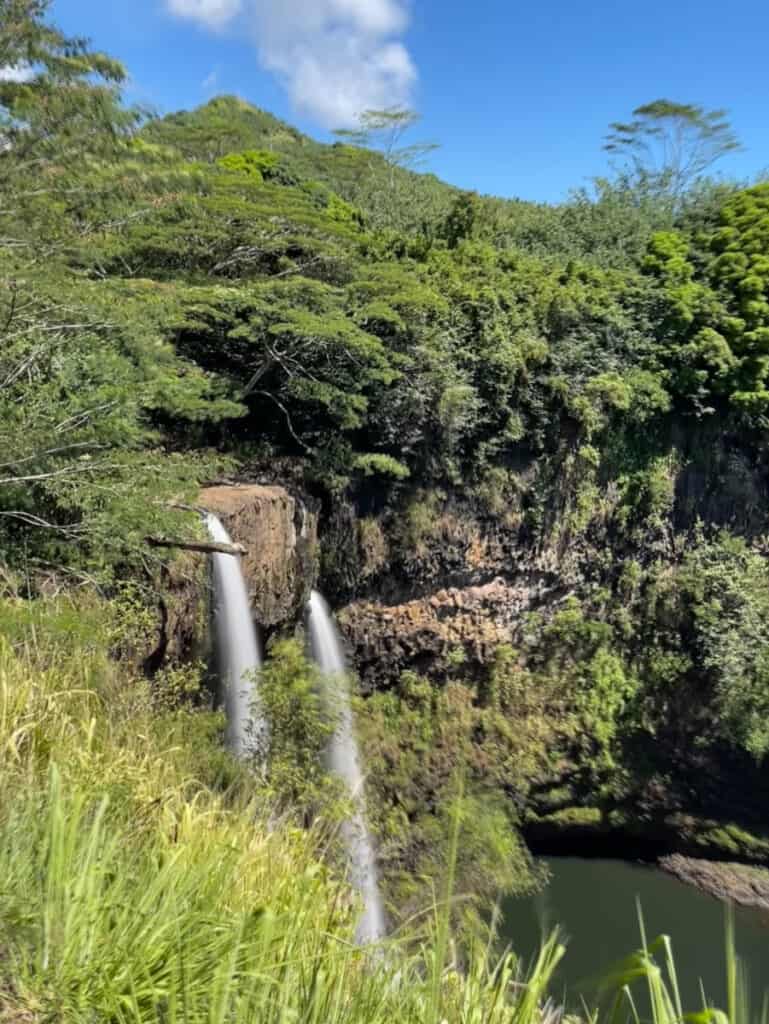 Wailua Falls in Kauai, Hawaii