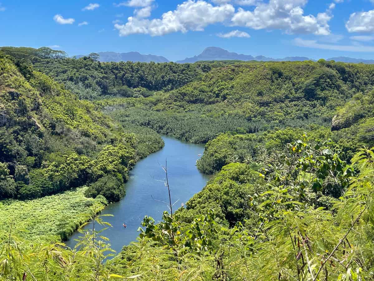 Wailua River State Park in Kauai, Hawaii