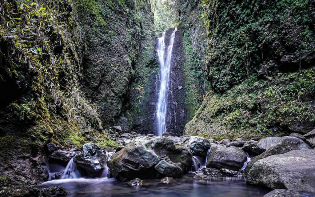 Punalau Falls, one of the least crowded Maui waterfalls