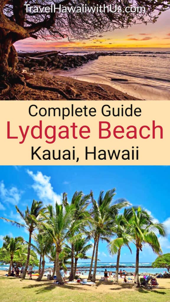 Discover the ultimate guide to Lygate Beach Park on the east side of Kauai, Hawaii.