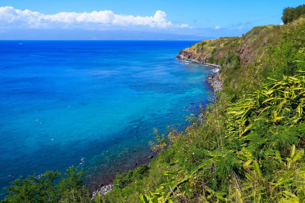 Honolua Bay in Maui, Hawaii