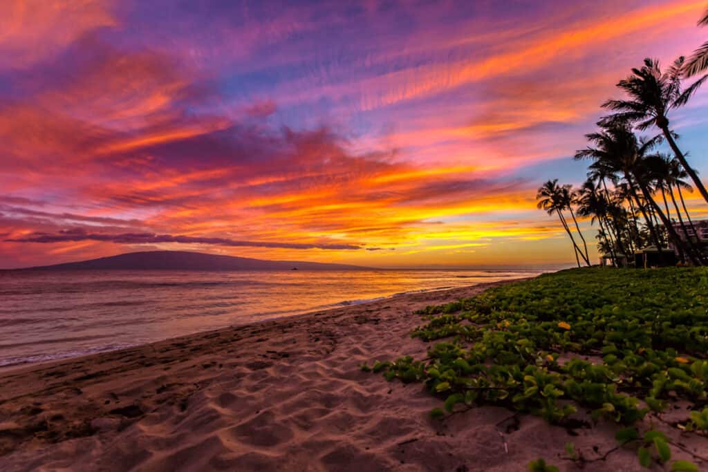 Relaxing at Kaanapali Beach is one of the best things to do in Maui!