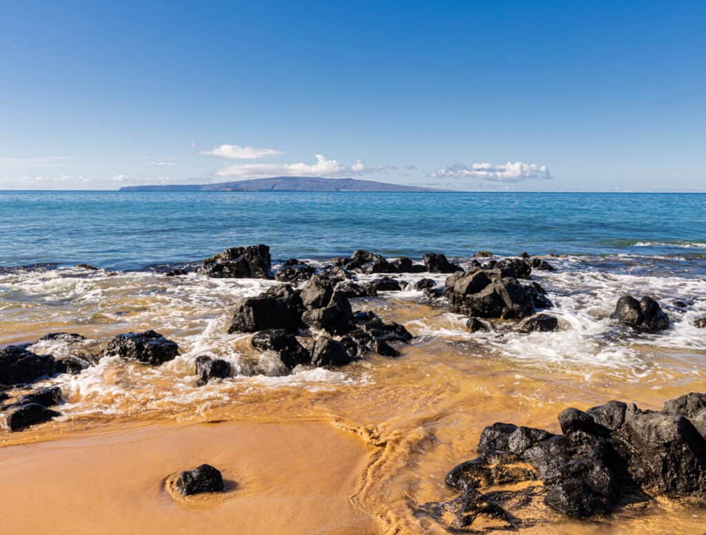 Keawakapu Beach in Maui, Hawaii
