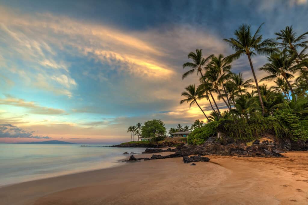 Po'olenalena Beach in South Maui