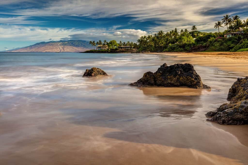 Secret Beach is one of the prettiest beaches in South Maui!
