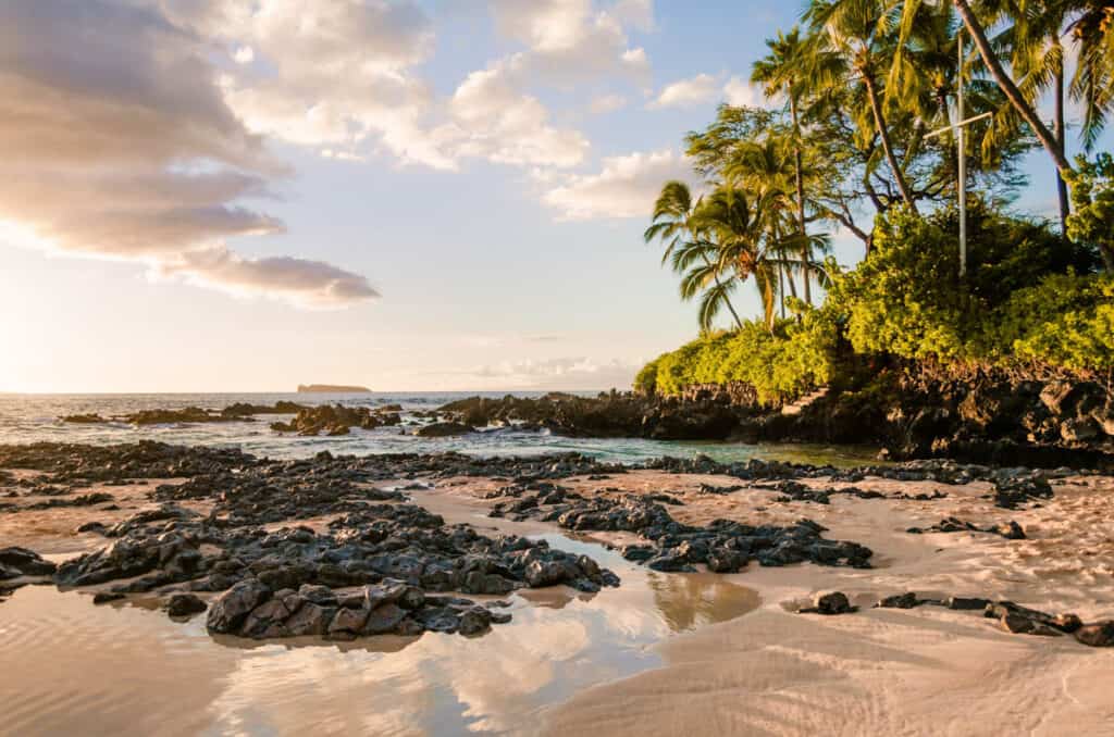 Secret Beach in Maui, Hawaii