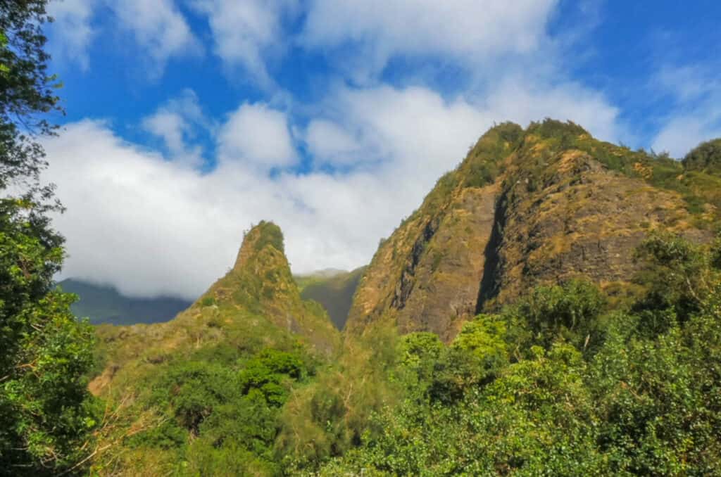 The Iao Needle in Maui, Hawaii