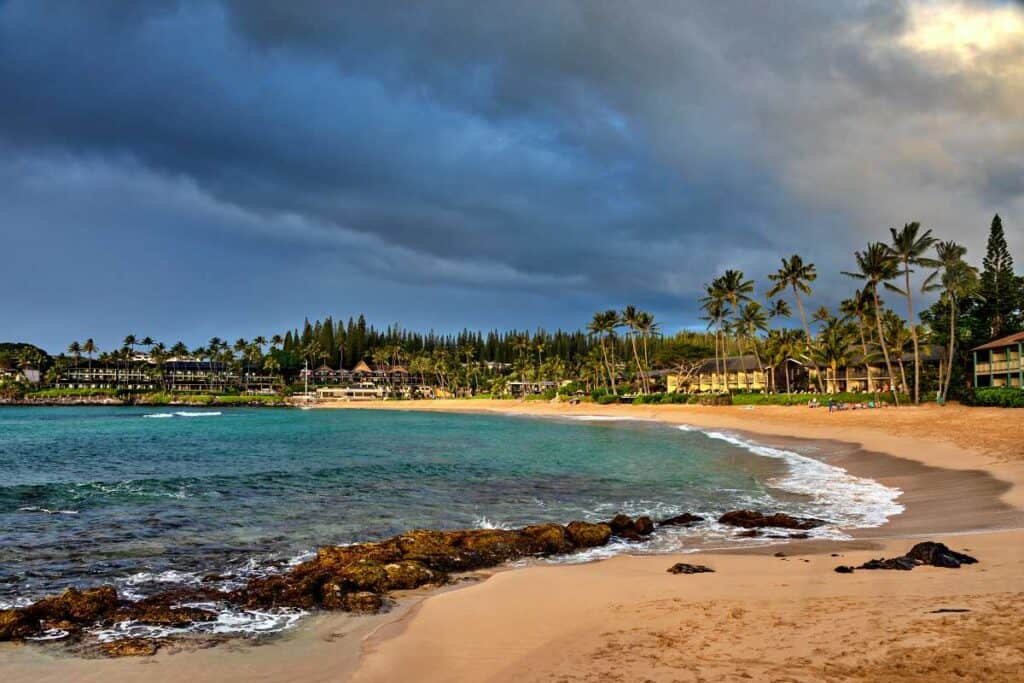 Napili Bay Beach, early morning, Maui, HI