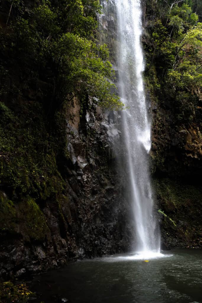 Secret Falls in Kauai, Hawaii