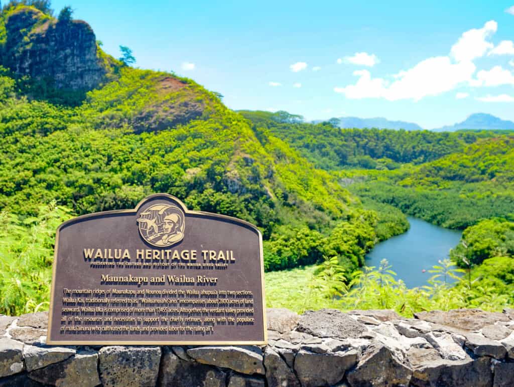Wailua Heritage Trail on Kauai's east side