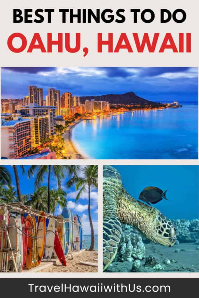 Discover the best things to do on Oahu in Hawaii, from snorkeling with turtles to riding a submarine scooter and more!