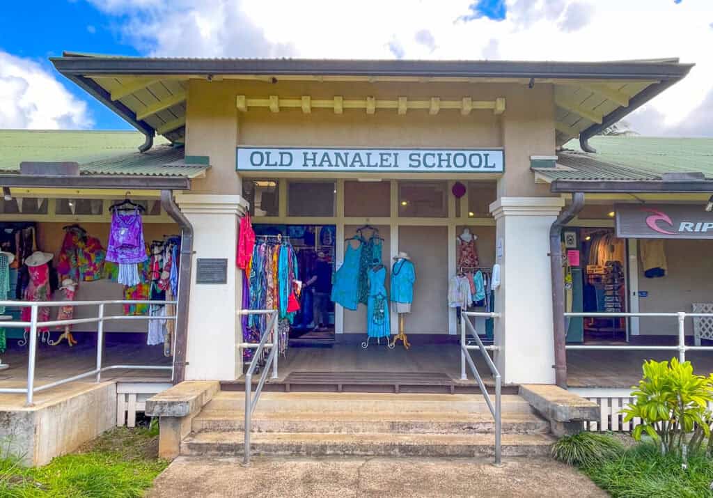 Shop in Hanalei, Kauai, Hawaii