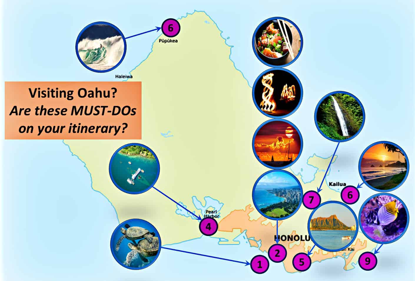 Top 10 Things To Do On Oahu, Hawaii