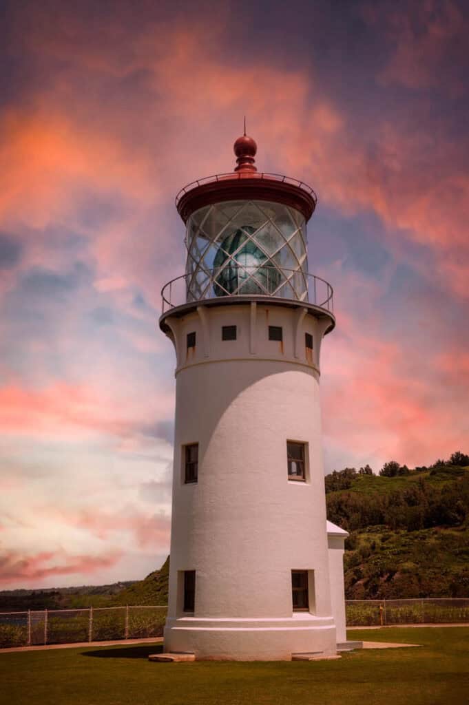 Kilauea Point Lighthouse in Kauai, Hawaii